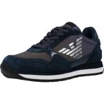 Basket - emporio armani - 100641 - bleu - femme - lacets