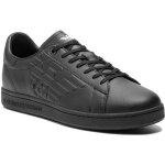 Basket - emporio armani ea7 - homme x8x001 xcc51 noir - cuir - lacets