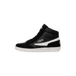 Baskets enfant fila crew mid - noir - taille 38 - lacets - daim - nubuck