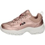 Basket enfant fila strada f sepia rose - lacets - synthtique - pink