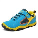 Baskets enfant - insfity - chaussures sport sneakers - cuir - scratch
