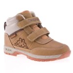 Kappa bright mid - baskets enfant mixte jaune en synth�tique fermeture scratch