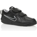 Basket enfant nike pico 4 - cuir - fermeture scratch - noir