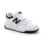 Basket enfant phb480 blanc - new balance - scratch - cuir
