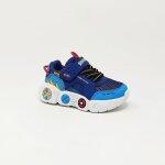 Basket enfant skechers gametronix bleue avec lments de jeux lectroniques en relief