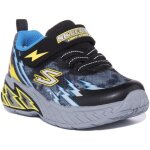 Baskets enfants - skechers - light storm 2. 0 - gris noir - synth�tique - lumineuses