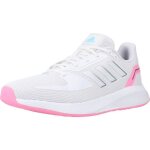 Basket femme - adidas - 125375 blanc - semelle gomme - tige textile - fermeture lacets