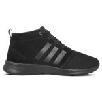 Baskets femme - adidas - cf racer mid neo - noir - lacets - talon plat