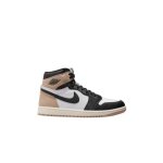 Baskets femme air jordan 1 retro hi og - nike - beige - cuir
