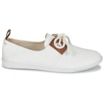 Baskets femme - armistice stone one w - blanc - talon plat - lacets