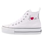 Baskets femme british knights kaya mid - white / love - 42