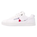 Baskets femme british knights mist - white / heart - 36