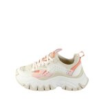 Baskets femme buffalo trail one - buffalo - trail one - beige - femme - synthtique - lacets - plat