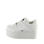 Baskets femme buffalo vegan nappa - buffalo - tower - blanc - femme - synthtique - lacets - compens ...