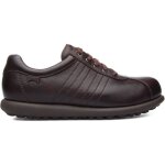Baskets femme - camper - pelotas - marron - cuir - lacets - plat