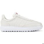 Baskets femme - camper - pelotas xlite - blanc - lacets - plat - cuir