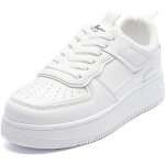 Basket femme chaussures sport feminine respirante chaussure baskets - marque - modèle - blanc - plat ... Basket femme chaussures sport feminine respirante chaussure baskets - marque - modèle - blanc - plat ...