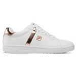 Basket femme - fila - crosscourt 2 f low wmn - blanc - lacets - genou haut