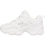 Baskets femme fila strada dreamster - chaussure de sport volumineuse - blanc - lacets - textile