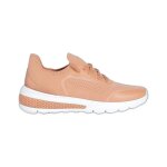 Baskets femme geox spherica - orange - lacets - confort exceptionnel