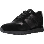 Basket femme - geox - tabelya - cuir noir - confort exceptionnel