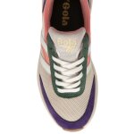 Baskets femme gola raven - wheat / coral pink / royal purple - 36
