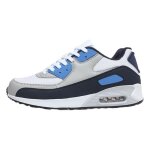 Baskets femmes hommes - mobigarlan - wx336 - bleu - running de course - outdoor fitness gym