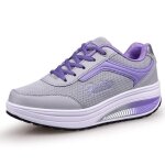 Baskets femme - insfity - chaussure de sport exterieur sneakers - respirante  lusure confortable - violet ...