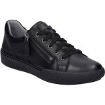 Baskets femme - josef seibel - claire 13 - cuir - lacets - noir