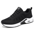 Baskets femme - fondupin - chaussures de sport - lger - respirant - noir