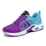 Baskets femme - fondupin - chaussures de sport - lger - respirant - violet