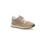 Baskets femme - napapijri - astra - daim - nubuck - beige - lacets