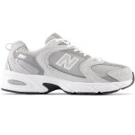 Baskets femme - new balance - 530 - cuir - lacets - gris