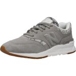 Basket femme - new balance - 98870 - gris - lacets - textile