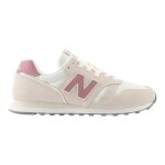 Baskets femme - new balance wl373 blanc - talon plat - cuir