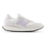 Baskets femme new balance ws237 - blanc - talon plat - cuir synthtique - a enfiler