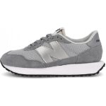 Basket femme - new balance - ws237 - cd - gris - daim - nubuck - lacets