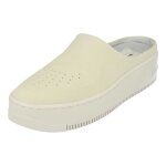 Baskets femme nike air force 1 lover xx en cuir beige - lacets - plat