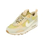 Baskets femme nike air max 90 futura dorees - lacets - talon plat