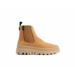 Baskets femme - palladium - pallatrooper chelsea - cuir - dear brown - m - 37 Baskets femme - palladium - pallatrooper chelsea - cuir - dear brown - m - 37