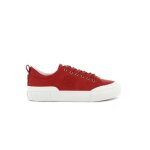 Baskets femme - palladium - studio 02 - rouge - synth�tique - lacets
