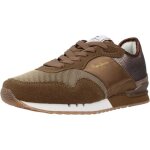 Basket femme - pepe jeans - 128119 - marron - synthtique - lacets