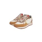 Baskets femme pepe jeans brit print lux - dark ecru white - 41
