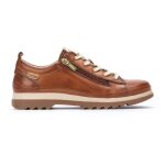 Baskets femme pikolinos vigo w3w - 6979 - brandy - cuir - lacets