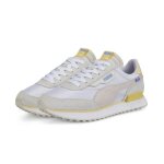 Baskets femme puma future rider soft - blanc / gris vaporeux Baskets femme puma future rider soft - blanc / gris vaporeux