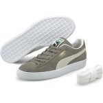 Basket femme puma suede classic xxi - gris acier / blanc