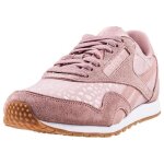 Baskets femme - reebok classic nylon slim lux - rose blush - nylon - lacets