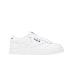 Baskets femme - reebok - court advance bold - blanc - cuir - lacets