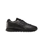 Baskets femme - reebok - royal glide - noir - cuir - lacets