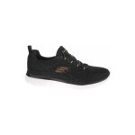 Baskets femme - skechers summits leopard spor - noir - lacets - dessus synth�tique